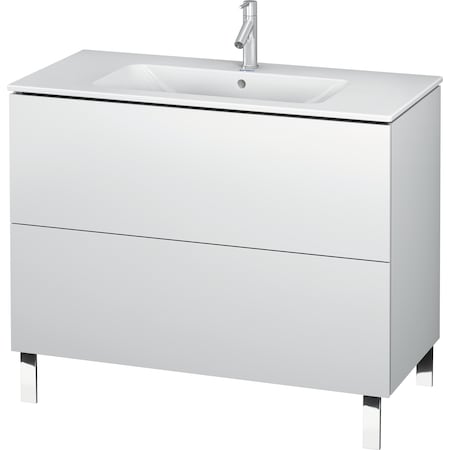 Duravit L-Cube Floor Standing Vanity Unit Lc662701818 White Matt LC662701818
